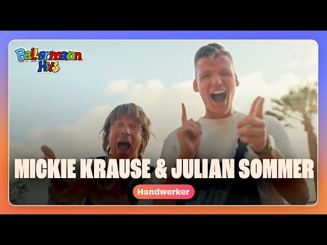 Mickie Krause, Julian Sommer - Handwerker (Offizielles Musikvideo)