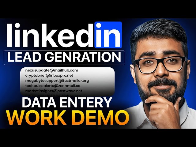 LinkedIn Lead generation Data Entry Virtual Assistant Complete Course