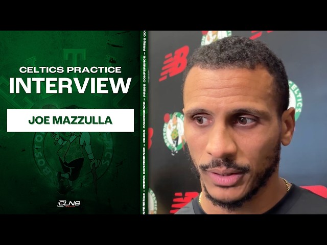 Joe Mazzulla LIKED 38 of 48 Minutes vs Pistons | Celtics Practice Interview