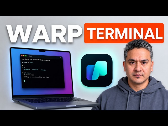 Warp Terminal Tutorial - Use AI Agents In Your Terminal With Your Own API Key