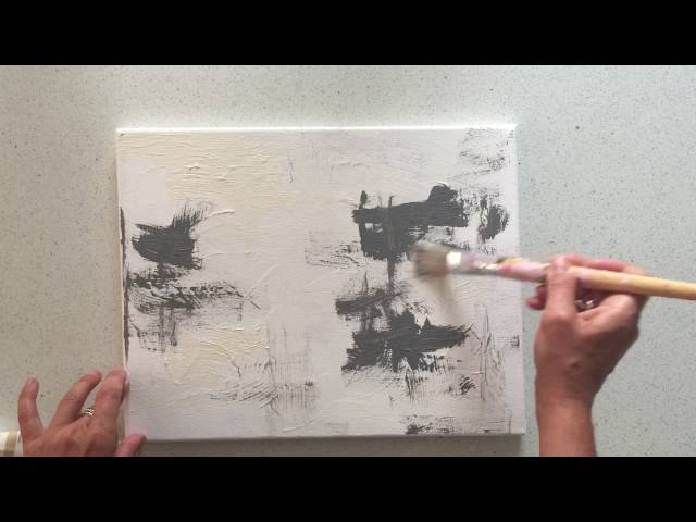Abstract art tutorial for beginner