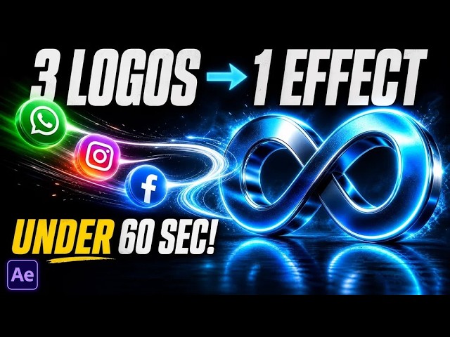 This After Effects Morph Effect Takes Seconds! 🤯