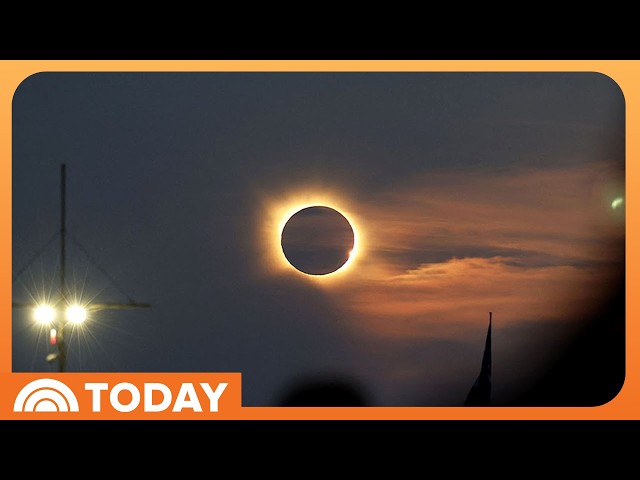 Europe’s Iconic Monuments Go Dark During Total Solar Eclipse