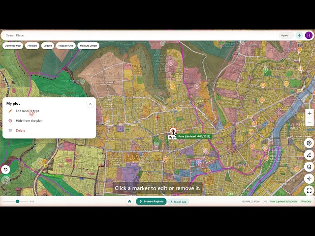 Development Plan / Master Plan Map Online –Thane, Pune, Bengaluru, Hyderabad & more