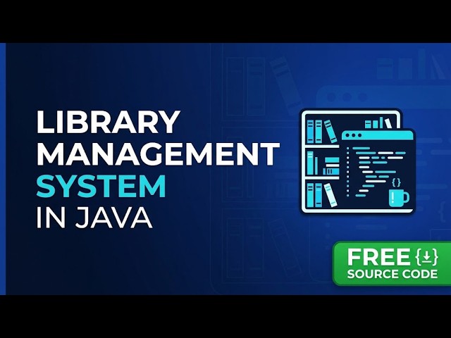 Library Management System in Java OOP | Free Source Code Download