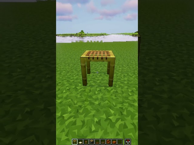 🔥 5 Easy Minecraft Chair Designs – Upgrade Your Builds! 🏡💺 #Shorts #minecraft