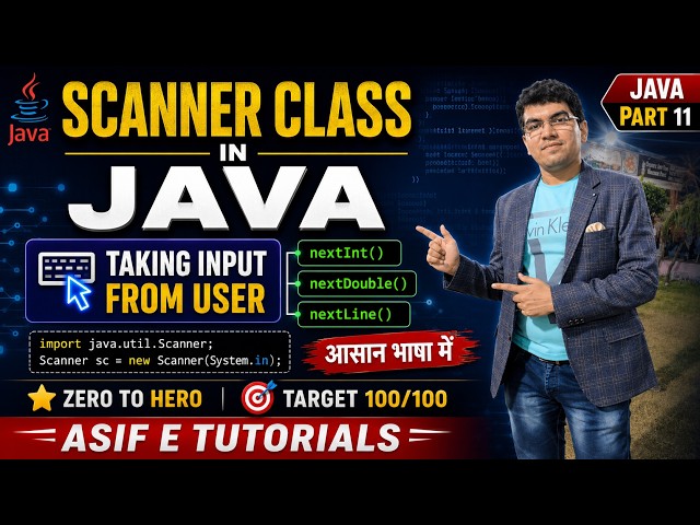 Scanner Class in Java | Taking Input from User