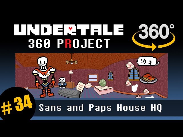 Skelebros House 360 (No Lag): Undertale 360 Project #34