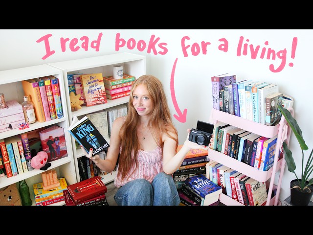 I'm a full-time BookTuber... here is every. single. hour. of my workday!
