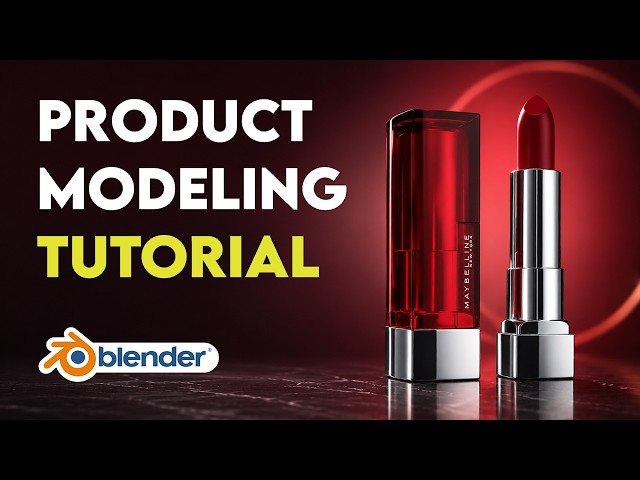 Blender Lipstick Modeling Tutorial