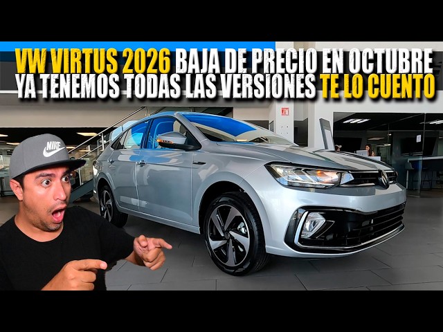 VW VIRTUS 2026 PRICE DROP IN OCTOBER I'LL TELL YOU EVERYTHING