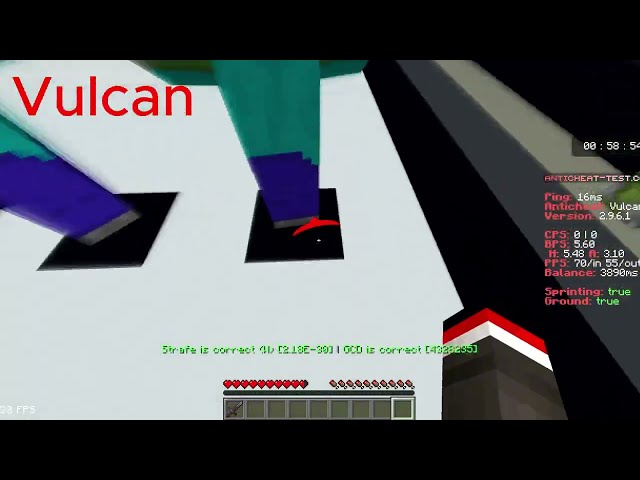 Grim Anticheat vs Vulcan anticheat (ft:VoilClient,Anticheat-test.com) #voil #minecraft #anticheats