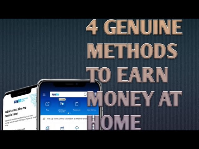 4 Genuine Methods to Earn Money Online in 2020 - Hindi