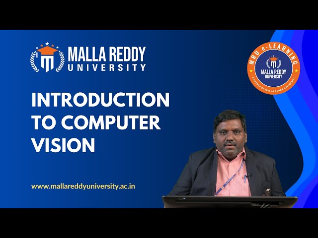 Introduction to Computer Vision | Image Processing & Vision Basics | MRU E-Learning
