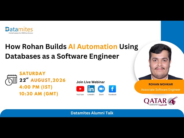 How Rohan Builds AI Automation Using Databases as a Software Engineer