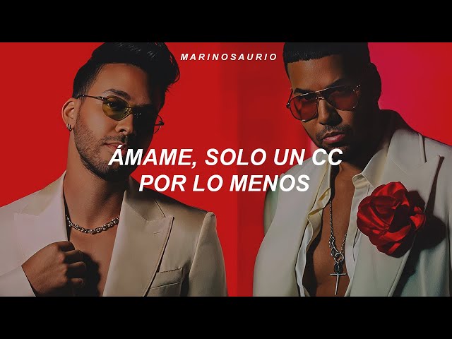 Romeo Santos, Prince Royce - Dardos (Lyrics) || Love me, just one CC at least