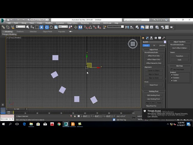 Polar Array in 3ds Max