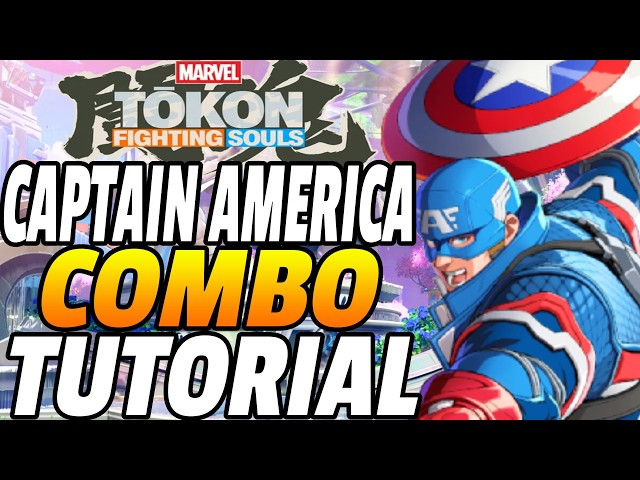 Marvel Tokon Captain America Combos - Marvel Tokon Captain America Combo Tutorial