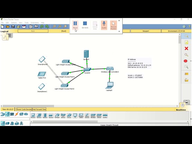 Packet Tracer: WLC-2504 Configuration