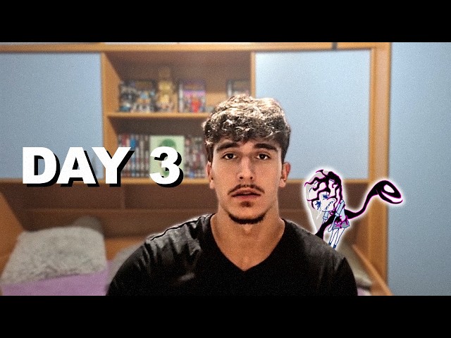 day 3 of trying to practise speaking on camera
