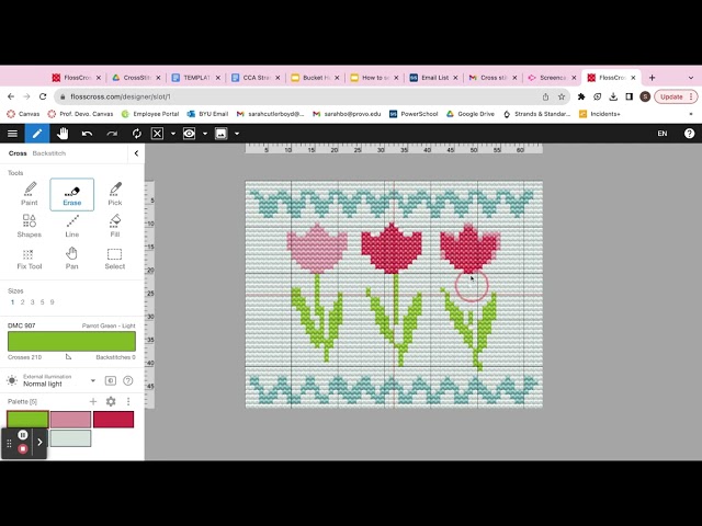 Using FlossCross Cross Stitch Pattern Maker