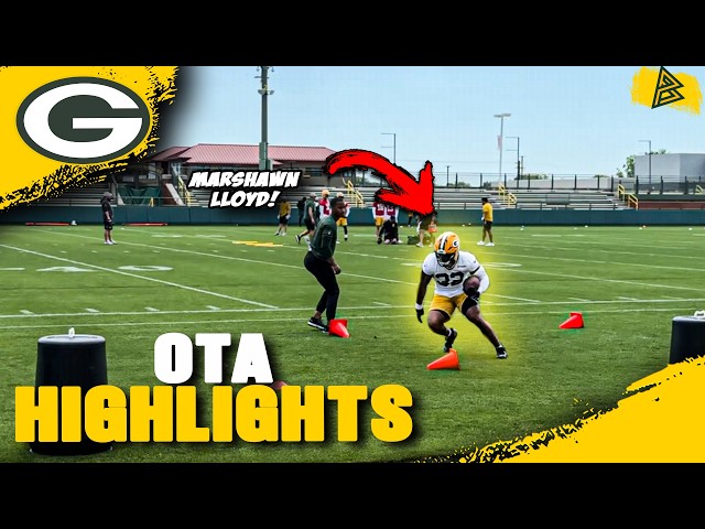 Reacting to Packers FIRST OTA Practice Highlights!!!