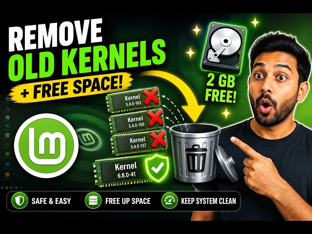 How to Remove Old Kernels in Linux Mint (Safely & Free Up Space!)