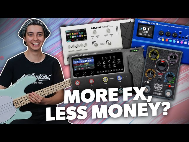 Best Budget Bass FX? Valeton vs NUX vs Boss vs Line 6