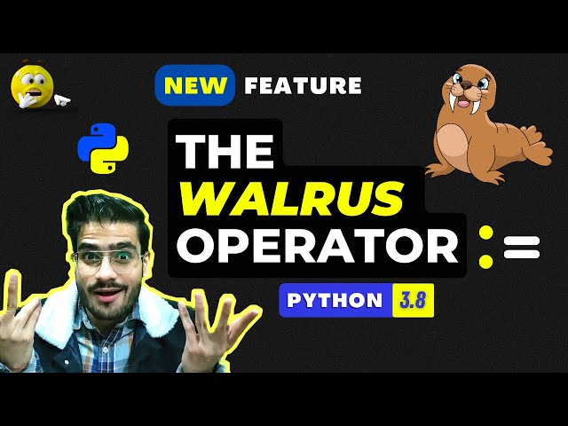 Must Know feature for every Python Developer 🔥🔥 | The Walrus Operator