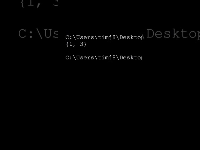 Python Set Symmetric Difference Operator