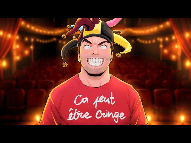 a comedian makes fun of rap