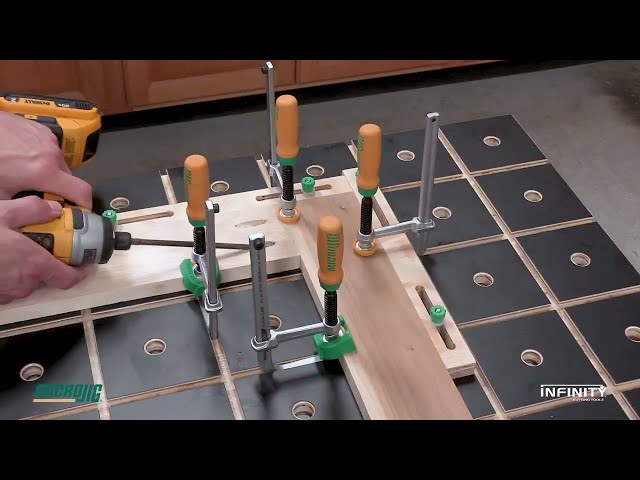 Dovetail & Doghole Worktop System by Infinity Cutting Tools (Powered by Microjig’s MatchFit System)
