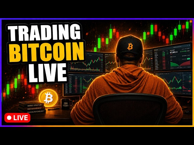 Trading Bitcoin Live : Major Trade Alert!