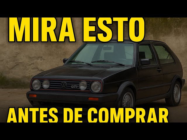 LOOK AT THIS before buying a GOLF MK2 GTI