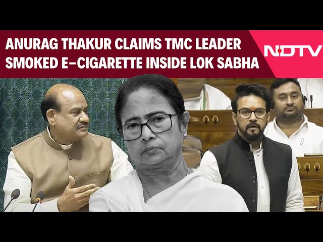 "E-Cigarettes Banned": BJP MP Targets Trinamool In Parliament Vaping Row