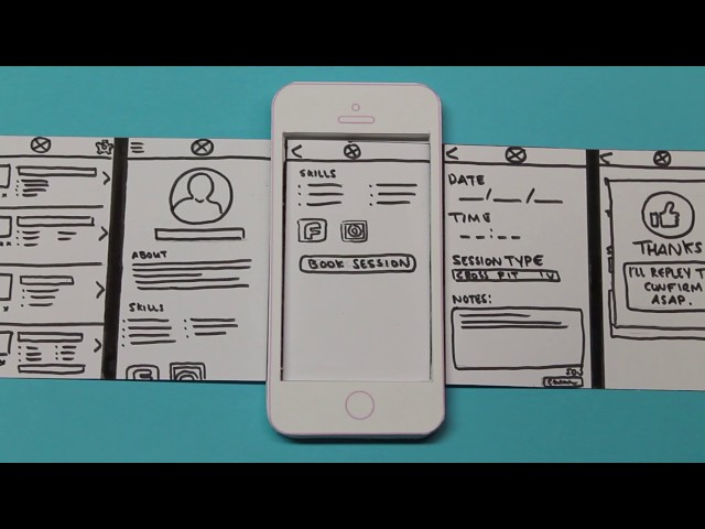 Mobile Application Design : Paper Prototype Video