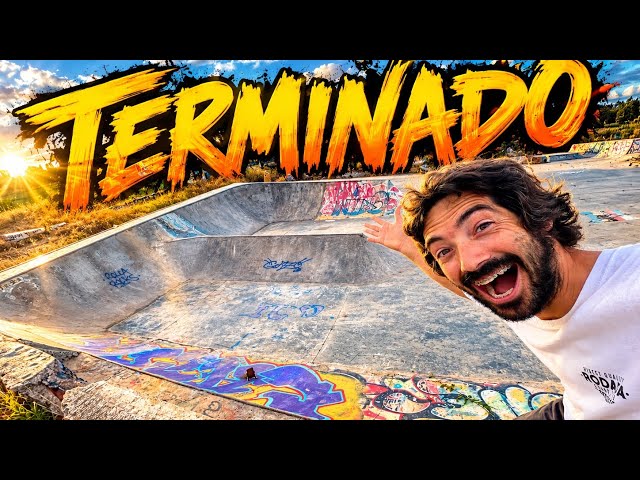 ✅BUILDING A SKATEPARK✅DOUBLE BOWL part 5 100% FINISHED 💪💪🙏🙏