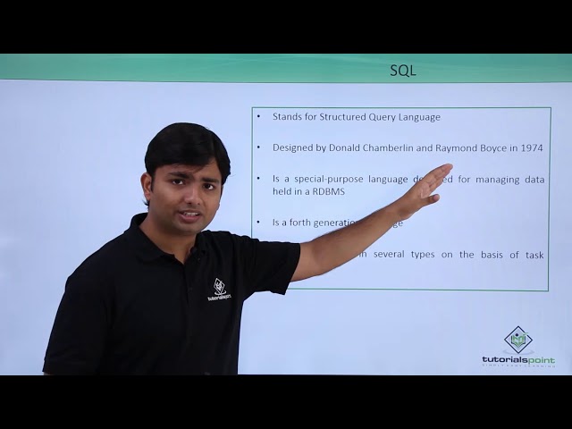 Oracle - SQL - Introduction