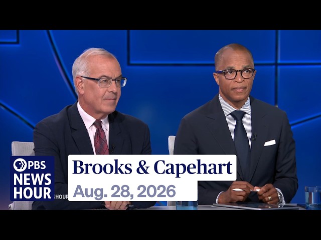 Brooks and Capehart on Trump's 'forever trade war'