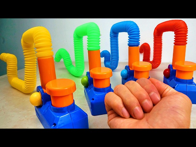 Greatest Marble Run collections 16 ☆ Creative Healing Sound Simple Machine DIY Build Compilations