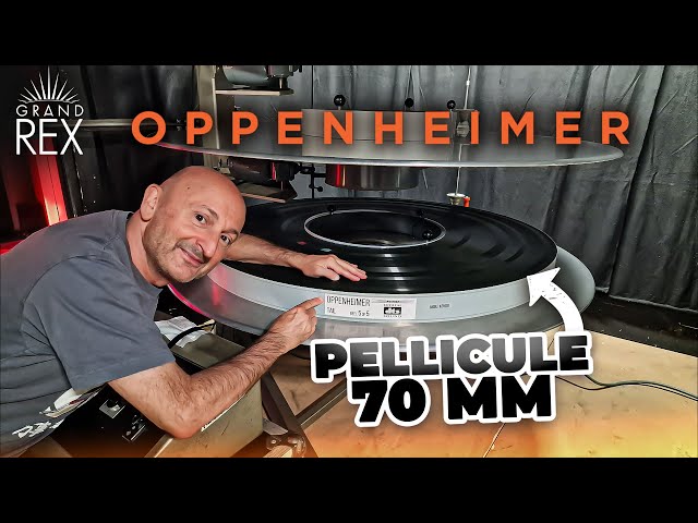 Les COULISSES De La Projection 70 mm d'OPPENHEIMER Au Grand Rex