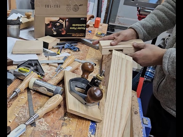 Hand Tool Woodworking Cupboard Build - Part 7