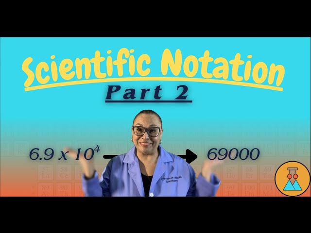 Introductory Chemistry: Scientific Notation (Part 2)
