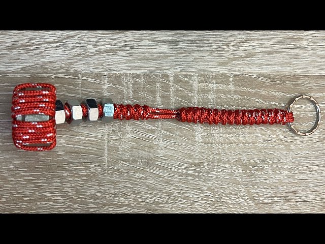 Paracord Keychain Tutorial #diykeychain #paracord #tutorial #handmade