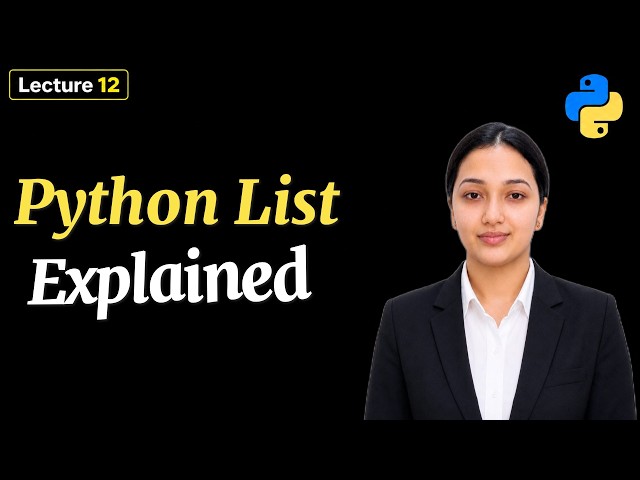 Python Lists Explained  | Python for Beginners