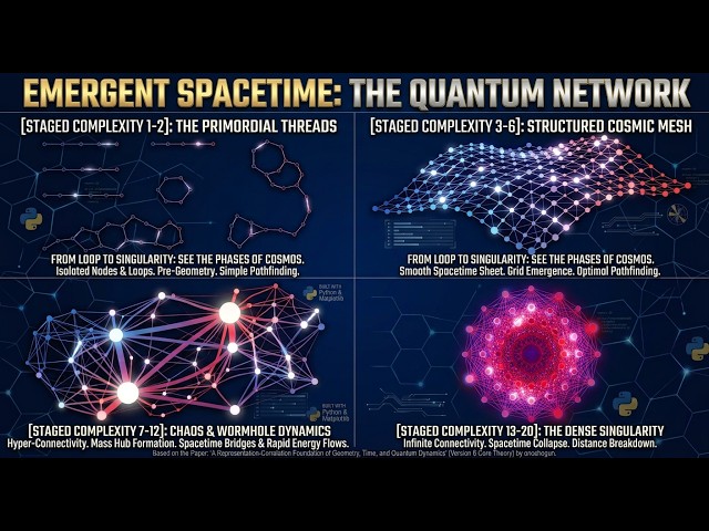 Emergent Spacetime Version 2: From 1D Threads to High-D Singularity