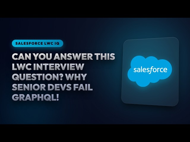 Can You Answer This LWC Interview Question? Why Senior Devs Fail GraphQL!