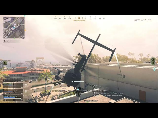 Warzone - Helicopter noise included