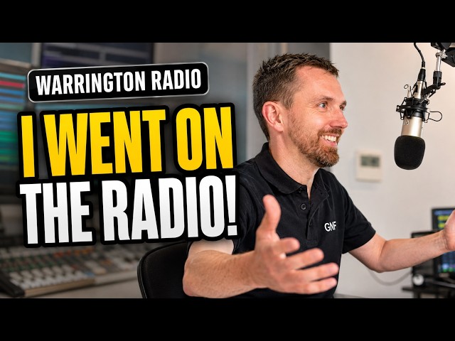 I Went on Warrington Radio! The Story Behind Grumpy Northern Foodie