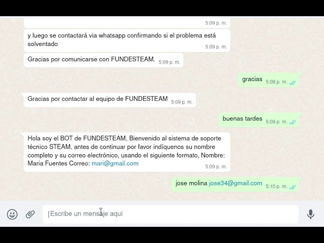 WhatsApp chatbot with Python